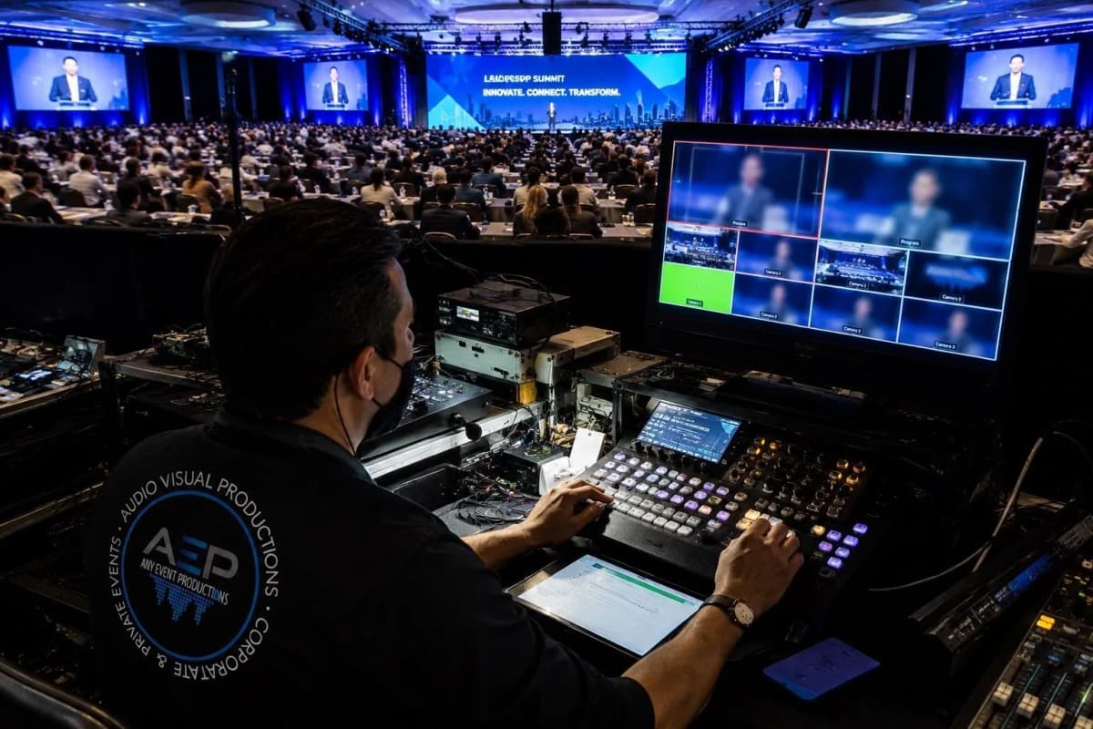 AV Control Room Production