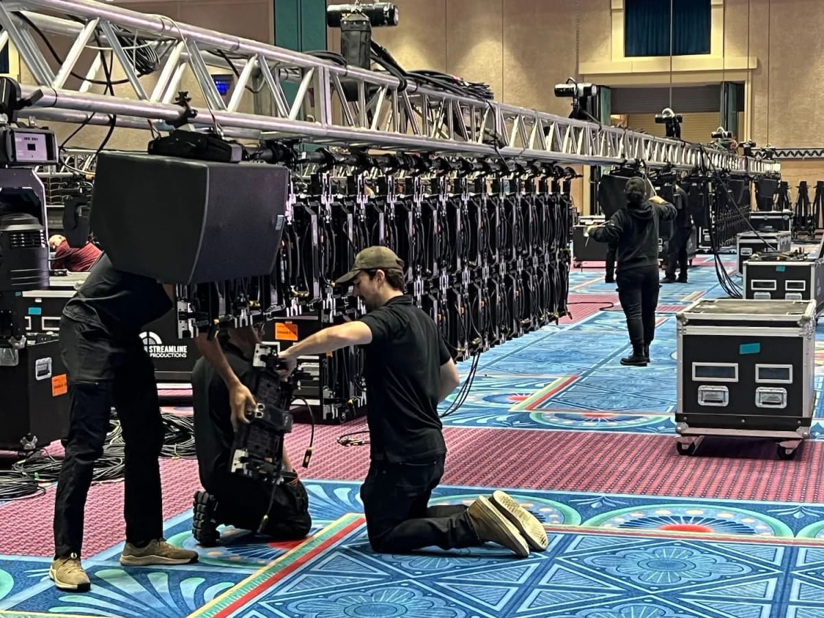 Large-Scale Stage Build